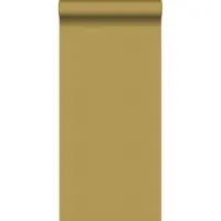 ESTAhome behang linnenstructuur okergeel - 53 cm x 10.05 m - 139027