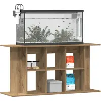 vidaXL Aquariumstandaard Artisan Eikenhout 120x40x60 cm
