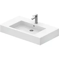Duravit Vero meubelwastafel m. kraangat m. overloop 85x49cm wit 0329850000