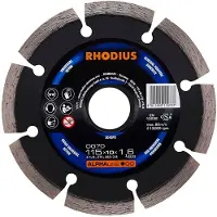 Rhodius 304091 DG70 Diamanten doorslijpschijf Diameter 115 mm Boordiameter 22.23 mm Beton 1 stuk(s)