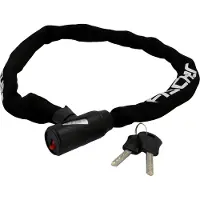 Fischer Fahrrad FISCHER 50463, fietsslot met ketting, neopreen hoes, met sleutel