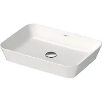 Duravit Cape Cod - Opzetwastafel 55x40 cm, DuraCeram, mat wit 2347553200