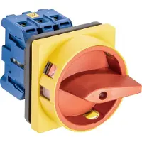 Kraus & Naimer 4-Poolse Noodstop Schakelaar 32A IP66 Paneelmontage - 70014349