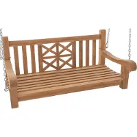 CLP Farm Schommelbank - buiten - tuinmeubelen - tuin - hout - teak