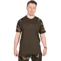 Fox International Outline Short Sleeve T-shirt Groen S Man