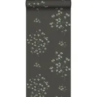 ESTAhome behang bloesemtakken zwart - 53 cm x 10.05 m - 148737