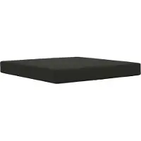 vidaXL Buitenbankkussen Polyester Zwart 80 x 80 x 8 cm