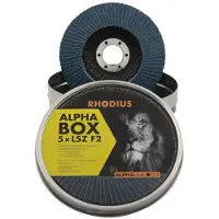 Rhodius Lamellenschijf 115 K60 5 in blik