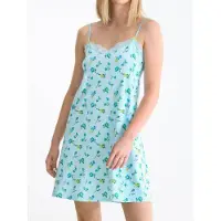 Lisca Slipdress Bloomy | Maat: S | Kleur: Blauw