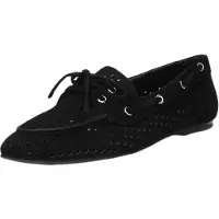La strada Loafer Zwart Textiel - Damesschoenen - Maat - 40