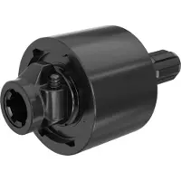 Wiltec Aanstuurkoppeling voor de uitgaande as, 220 mm, 1 3/8" AG en IG. Getande uitgaande as met 6 tanden, maximaal 3500 Nm