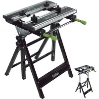 TRUTZHOLM - Premium Werkbank Aluminium - Inklapbaar - 7-traps Hoogte Verstelbaar - Kantelbaar 90° - Snelsluiting Opspantafel
