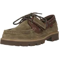 Clarks Bootschoen Men Cleyhill Boat Olive Combi-Schoenmaat 44