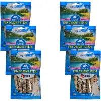 Antos Fish D'Light Salmon Sticks - Hondensnacks - 6 x Zalm 100 g