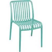 Leitmotiv eetkamerstoel glee turquoise blue