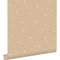 ESTAhome behang sterretjes beige - 53 cm x 10.05 m - 139687