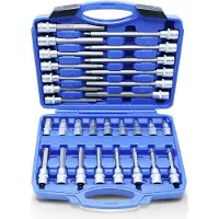 CCLIFE - Zeskant Inbus - Stopcontacten - 1/2 inch - 30 Stuks - Sleutelgereedschap - Inbussleutelsets
