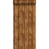 ESTAhome behang sloophout oranje bruin - 53 cm x 10.05 m - 138811