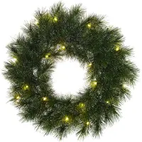 Black Box kerstkrans Glendon LED (ø45 cm)