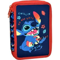 Giovas Lilo & Stitch "Chillin'" etui, dubbel etage
