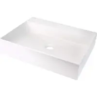 Deante Granieten Opzetwastafel Met Ruimte Voor Een Kraan 50x40 Cm