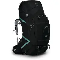 Osprey - Trekkingrugzakken - Ariel Plus 85 Black voor Dames - Maat XS/S - Zwart