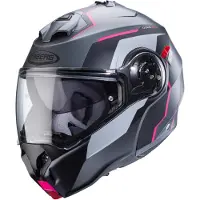 Caberg Duke Evo Move Klaphelm Zwart/Geel M, unisex