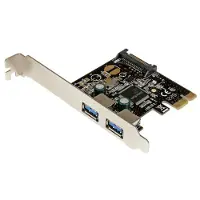 StarTech.com 2 Port PCIe USB 3.0 Card w/ SATA Power