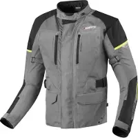 Bogotto Aveno 3in1 Waterdichte Textiele Motorjas Zilver Maat S