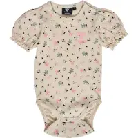 Hummel Rompertje/body 'Tyra' beige / groen / rosa / zwart