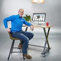 Datona Industriële werktafel 120 cm
