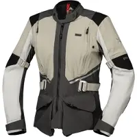 IXS Tourster-STX 1.0 Waterdichte Dames Dark Grijs Textiele Motorjas Maat S