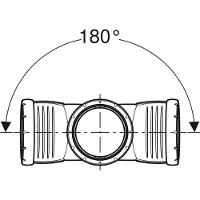 Geberit Silent-Pro Hoekstuk 87,5°, DN 125 / 100 / 100, 393.662.14.1