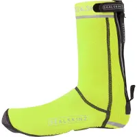 Sealskinz Caston fietsoverschoenen met open zool Neon Yellow - Unisex - maat XL