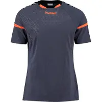 Hummel Authentic Charge Short Sleeve T-shirt Blauw L