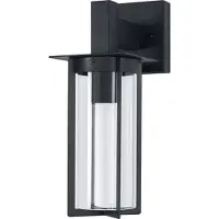 Osram buitenwandlamp Donkergrijs, IP44, staal, levensduur 25.000 uur, 220-240 V, aansluitklem, 3-polig (L, N, PE)