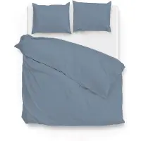 Zohome Dekbedovertrek Katoen-Satijn - Satinado - Riviera Blue 240 x