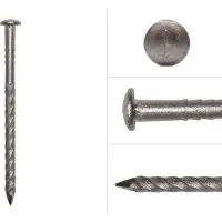 Wovar Bolkop schroefnagels RVS 2.9 x 45 mm | Doos 280 Stuks