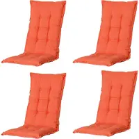 Madison kussen lage rug panama flame orange 105x50 - 4 stuks