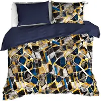 De Witte Lietaer Dekbedovertrek Valdez Outer Space Satijn-260 x 200 / 220 / 240 cm | Extra Breed