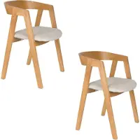 Zuiver eetkamerstoel (set van 2) Mads