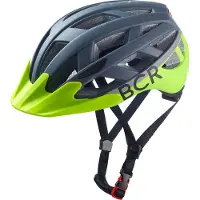 Black Crevice - Fietshelm voor dames en heren met LED-achterlicht | Kleur: Gunmetal/Lime | Maat: S (51-54 cm)