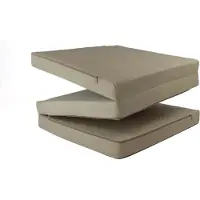 FORTISLINE Opvouwbaar Kampeer-/Reismatras 180x65x7cm - Bruin met patronen