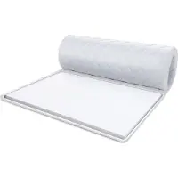 FDM Matras topper 140x200 cm, 5 cm dik schuim, comfortabel en ademend