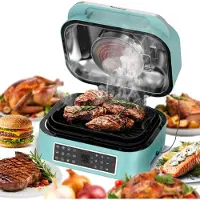 TurboTronic - 2-in-1 Airfryer en Grill met Slimme