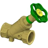 Schlosser JS KFR-ventiel, muffaansluiting, originele uitvoering, messing, DN32, 1 1/4", drukbestendig, DVGW-gekeurd