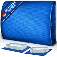 Tillvex Premium Pool Bodemmat 445 x 254 cm Rechthoekig 250 g/m² – voor Pools & Zwembaden | UV-stabiele & scheurbestendige Poolonderlaag Bodembeschermingsmat | Bodembeschermingsmat voor Zwembad
