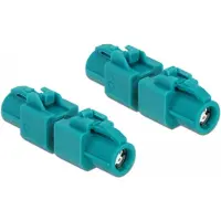 DeLOCK HSD Z adapter - HSD Z female naar HSD Z female - 100 Ohm - DC - 6 GHz
