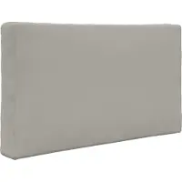 vidaXL Buitenbankkussen Polyester Grijs 80 x 80 x 8 cm