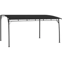 Syfax Zonneluifel 4x3x2,55 m antracietkleurig
